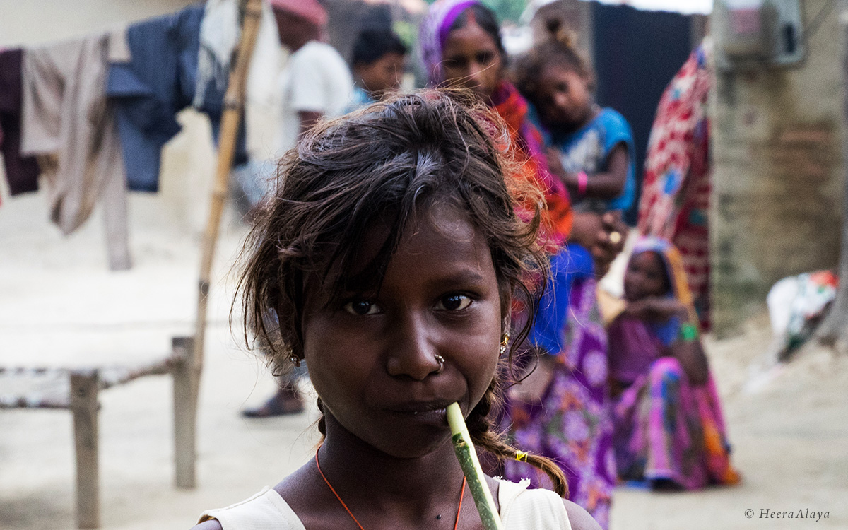 Dalit Musahar community India Dalit child