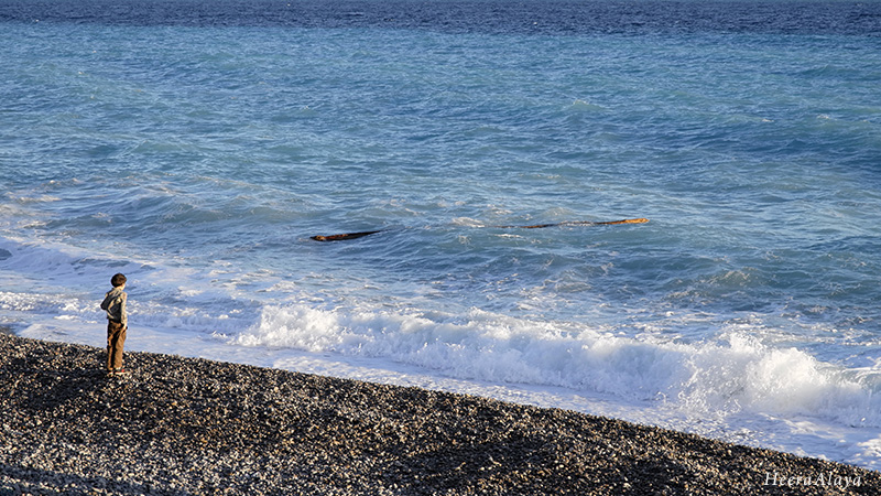 Côte d’Azur, azure Mediterranean Sea